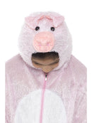 Pig Costume Kids Pink Jumpsuit with Hood 4