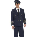 Pilot Costume Adult Navy Blue 1