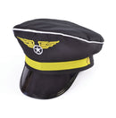 Pilot Hat Peaked Cap Gold Wings 1