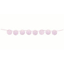 Pink Banner Circle Party Event Home Decoration 2.4m 8 Flags 1