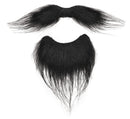 Pirate Black Beard Moustache Set Caribbean Musketeer 1