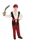 Pirate Boy Jim Child Adventure Costume 1