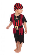 Pirate Boy Mate Toddler Costume with Bandana 1