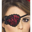 Pirate Eyepatch Adult Red 1