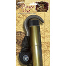 Pirate Set with Hook Adult Brown 1