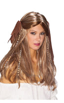 Pirate Wench Long Blonde Wig 1