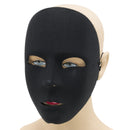 Plain Black Face Mask Eye Masks Unisex 1