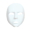 Plain White Face Mask Eye Masks Unisex 1
