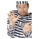 Plastic Hand Cuffs Adult Silver Coloured Police Costume Accessory 1