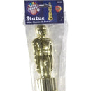Plastic Statue Adult Gold Coloured 24 cm 2