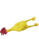 Plucked Rubber Chicken Adult Yellow 46cm 1