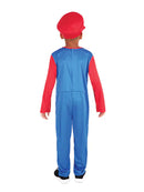 Plumber Boy Childrens Mario Costume 2