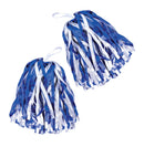 Pom Poms Blue White Cheerleader Costume Accessory 1