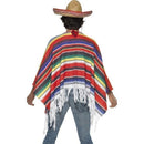 Poncho Adult Multi Coloured One Size 2