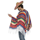 Poncho Adult Multi Coloured One Size 3
