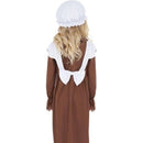 Poor Victorian Costume Kids Brown Dress White Apron Hat 3