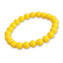Pop Art Pearl Bracelet Yellow Costume Accessories Female 1