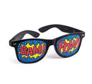 Pop Art " Pow" Screened Singlasses Costume Accessories Male 1