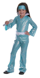 Pop Star Diva Childrens Costume Eurovision Jumpsuit 1