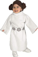 Princess Leia Toddler Romper Star Wars White Fleece 1