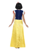 Princess Snow Costume Adult Yellow and Blue Dress White Collar and Red Headband 3