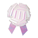 Pull Bow White Iridescent 35cm 1