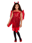 Punk Devil Costume Child Red 3