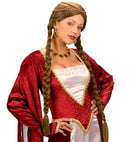 Renaissance Queen Wig Brown - In Box