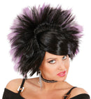 Rock Princess Wig Black/Purple -In Box