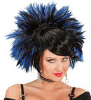 Rock Princess Wig Black/Blue - In Box