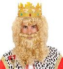 King Wig With Beard & Moustache In Box