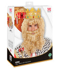King Wig With Beard & Moustache In Box