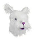 Rabbit Mask Fluffy White Fur 1