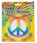Rainbow Peace Medallion Costume Accessories Unisex 1