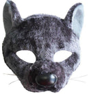 Rat Mask on Headband with Sound Grey Fur Design 1