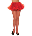 Red Beige Glitter Sparkle Party Hold Ups Fishnet Stockings 1