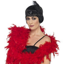 Red Boa Feather 180cm Long 80 Gram Adult Costume Accessory 2