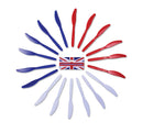 Red White Blue Knives Party Goods Unisex 1