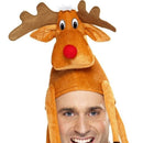 Reindeer Hat Adult Brown 2