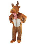 Reindeer Moose Costume Big Head Adult Nativity Suit 1