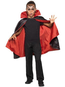 Reversible Vampire Cape Child Black Red 1