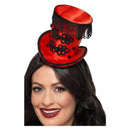 Ring Master Mini Hat Red Headband 1