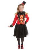 Ringmaster Costume Child Circus Red Deluxe 2