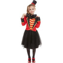 Ringmaster Costume Child Circus Red Deluxe 1