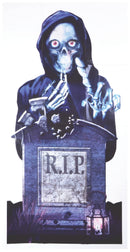 Rip Door Cover Halloween Rest in Peace 1