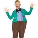 Roald Dahl Deluxe Augustus Gloop Costume Kids Green 1