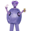 Roald Dahl Deluxe Violet Beauregarde Costume Kids Purple 1