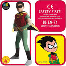 Robin Muscle Chest Kids Costume Batman DC Comics 4