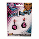 Rock and Roll Record Earrings 1950s Sock Hop Accessory 1