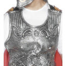 Roman Armour Breastplate Adult Silver Latex 1